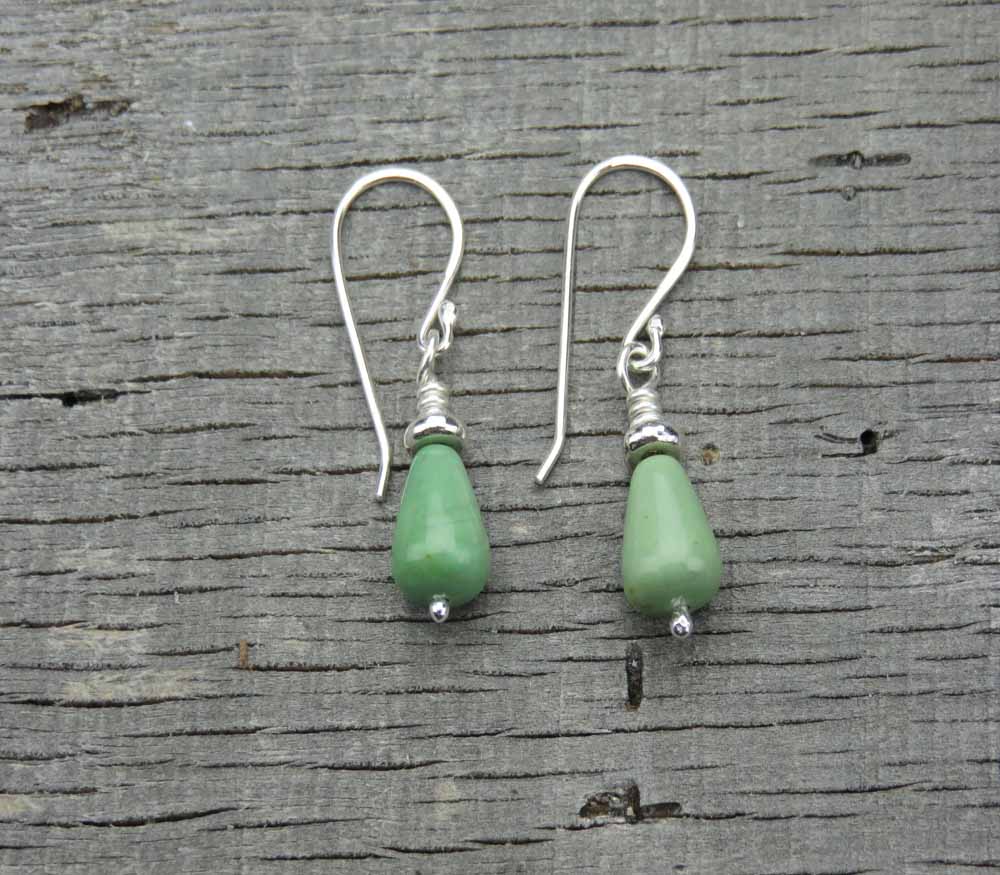 Dew Drop Turquoise Earrings F